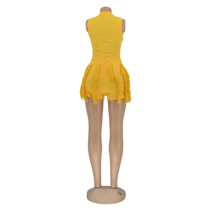 TASSEL SHORT SET