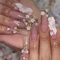 24PCS RHINESTONE PRESS ON NAILS