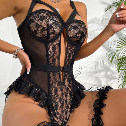 Erotic Lace Bra Set