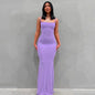 Casual Trumpet Maxi Dress