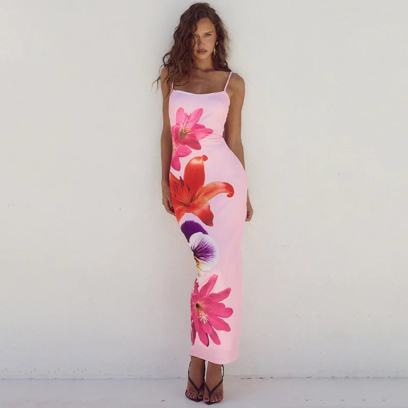 ELEGANT FLORAL DRESS