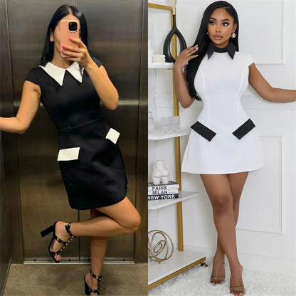 A- line Mini Dress