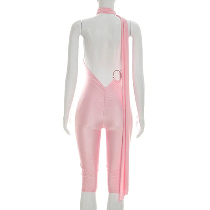 CORAL CAPRIS JUMPSUIT