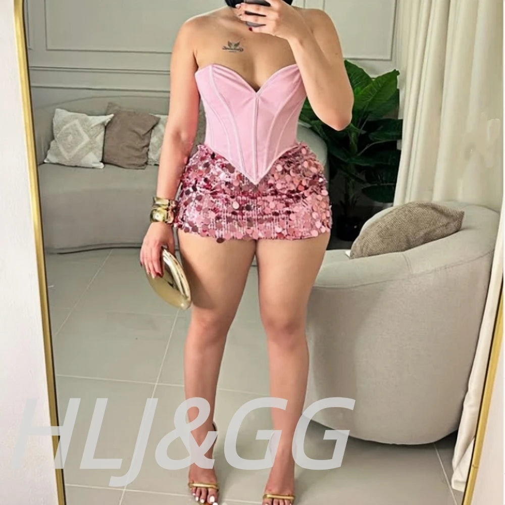 OFF SHOULDER CORSET 2- PIECE SET