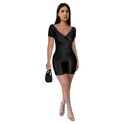 SHEER SATIN 2 PIECE SET