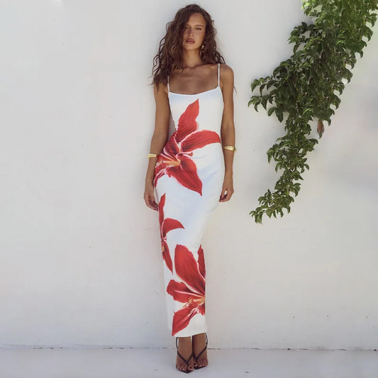 ELEGANT FLORAL DRESS