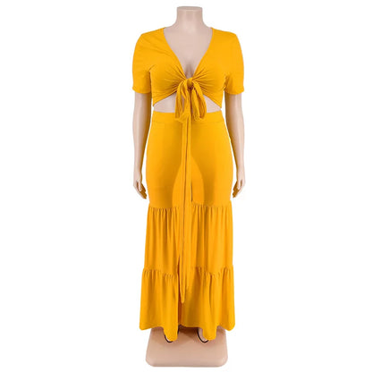OWN THE ROOM FLARED PANTS CURVY PLUS SET
