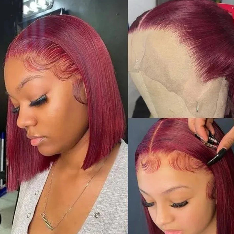 BURGUNDY BOB SHORT UNIT