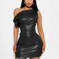 MIAM NIGHTS PATENT DRESS