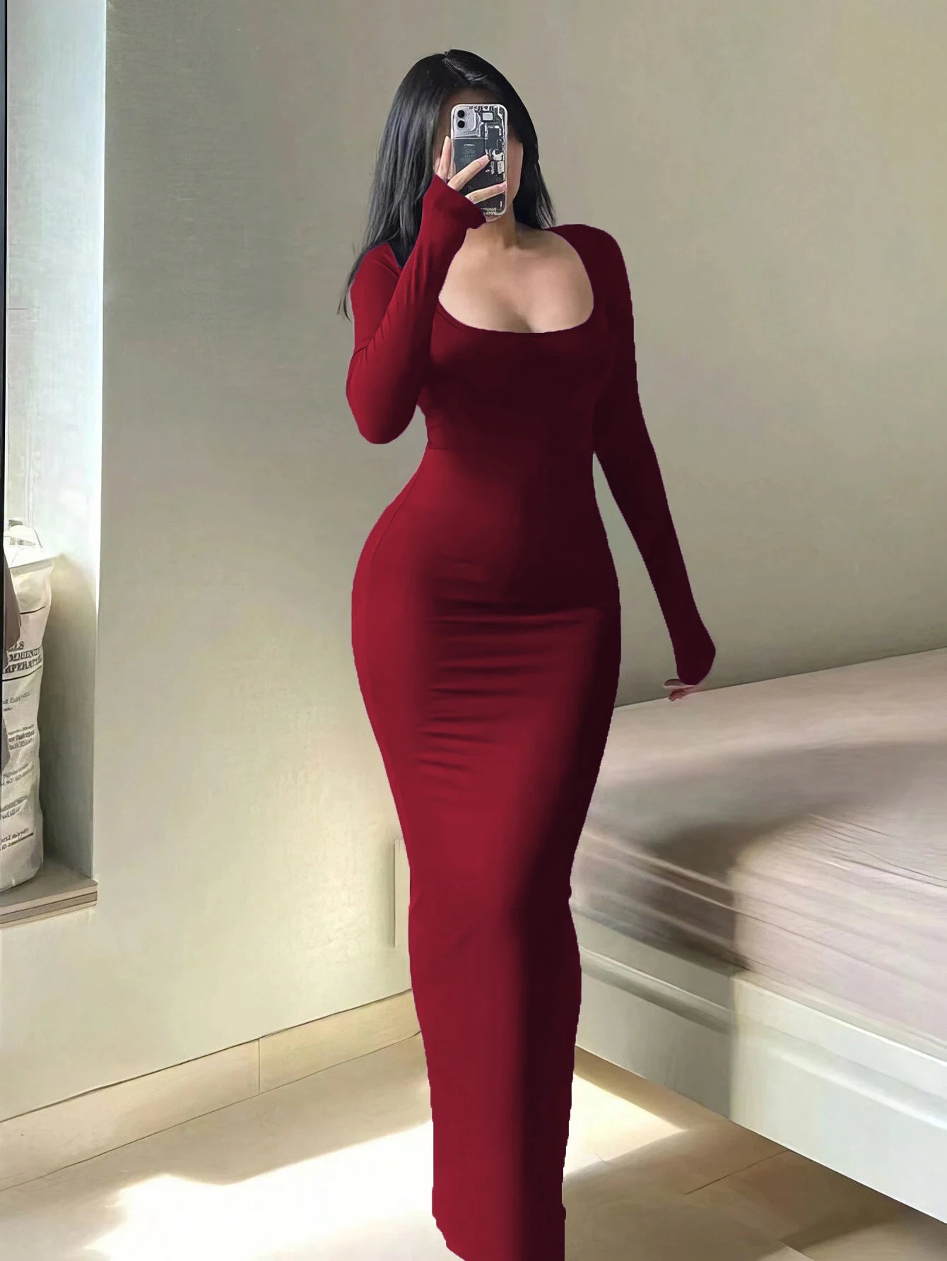 GOTH BODYCON DRESS