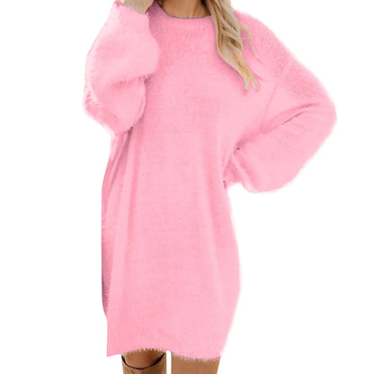 Oversized Casual Sweater Dress