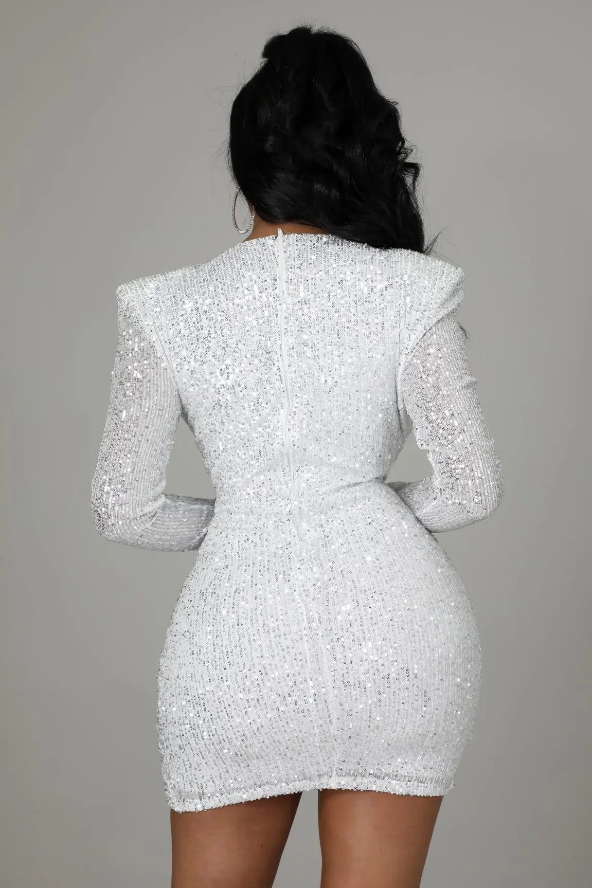 SEQUIN BEAUTY EVENING DRESS