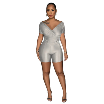 SHEER SATIN 2 PIECE SET