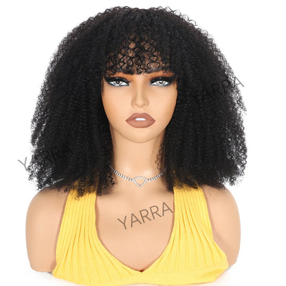 AFRO KINKY UNIT WITH BANGS