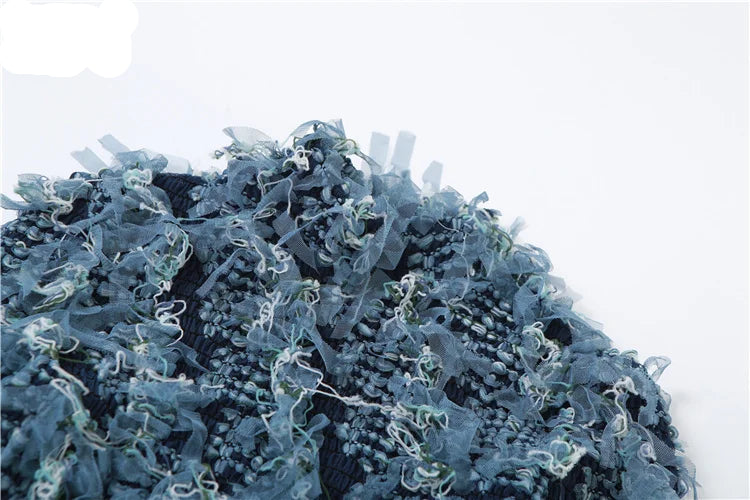 AUTUMN STACKED MINI DRESS