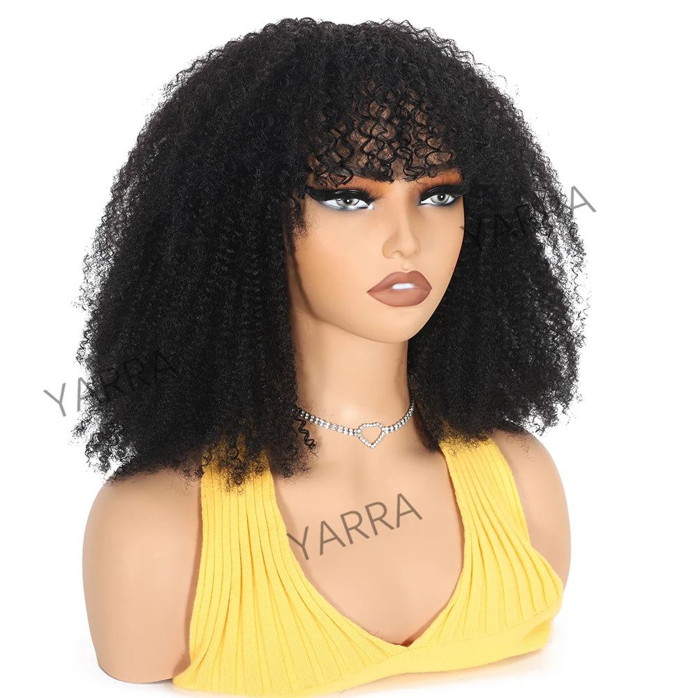 AFRO KINKY UNIT WITH BANGS