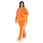 PLUS CURVY LONG SLEEVE ACTIVE WEAR SET