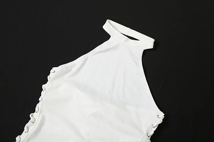 SHIRRING HOTTIE LACE DRESS