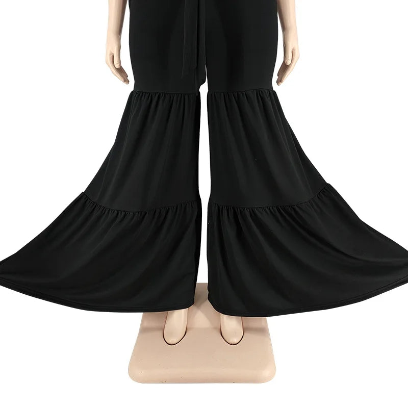 OWN THE ROOM FLARED PANTS CURVY PLUS SET