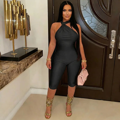 CORAL CAPRIS JUMPSUIT
