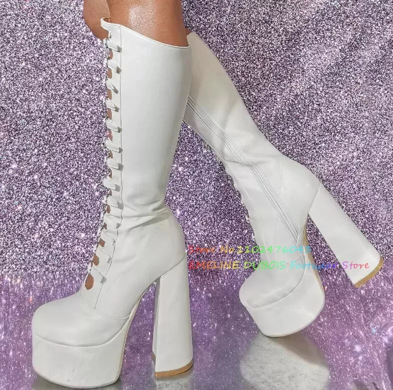 SUMMER WALKER CHUNKY HEELS