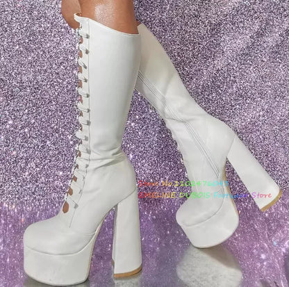 SUMMER WALKER CHUNKY HEELS