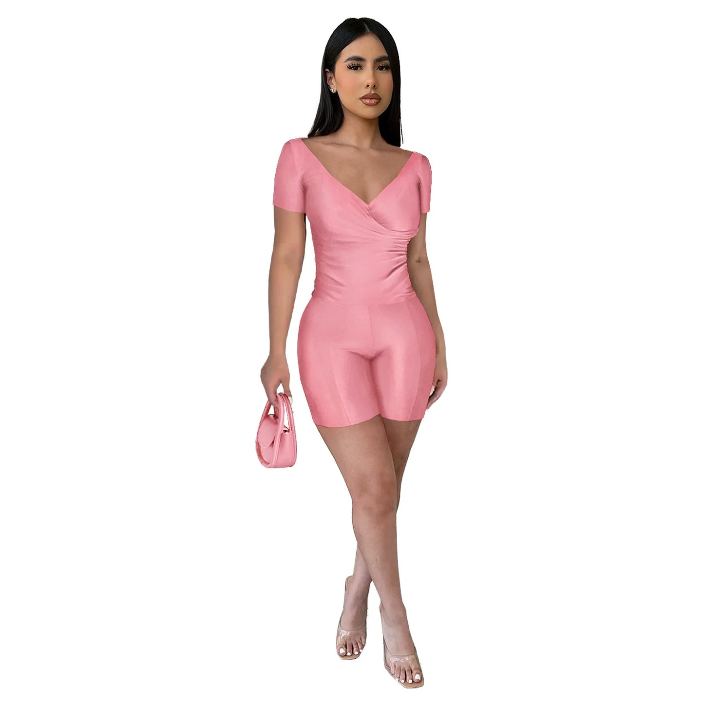 SHEER SATIN 2 PIECE SET