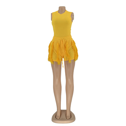 TASSEL SHORT SET