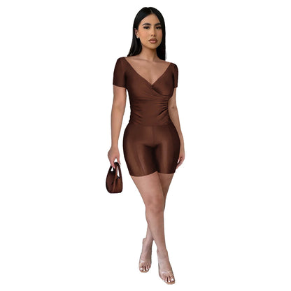 SHEER SATIN 2 PIECE SET
