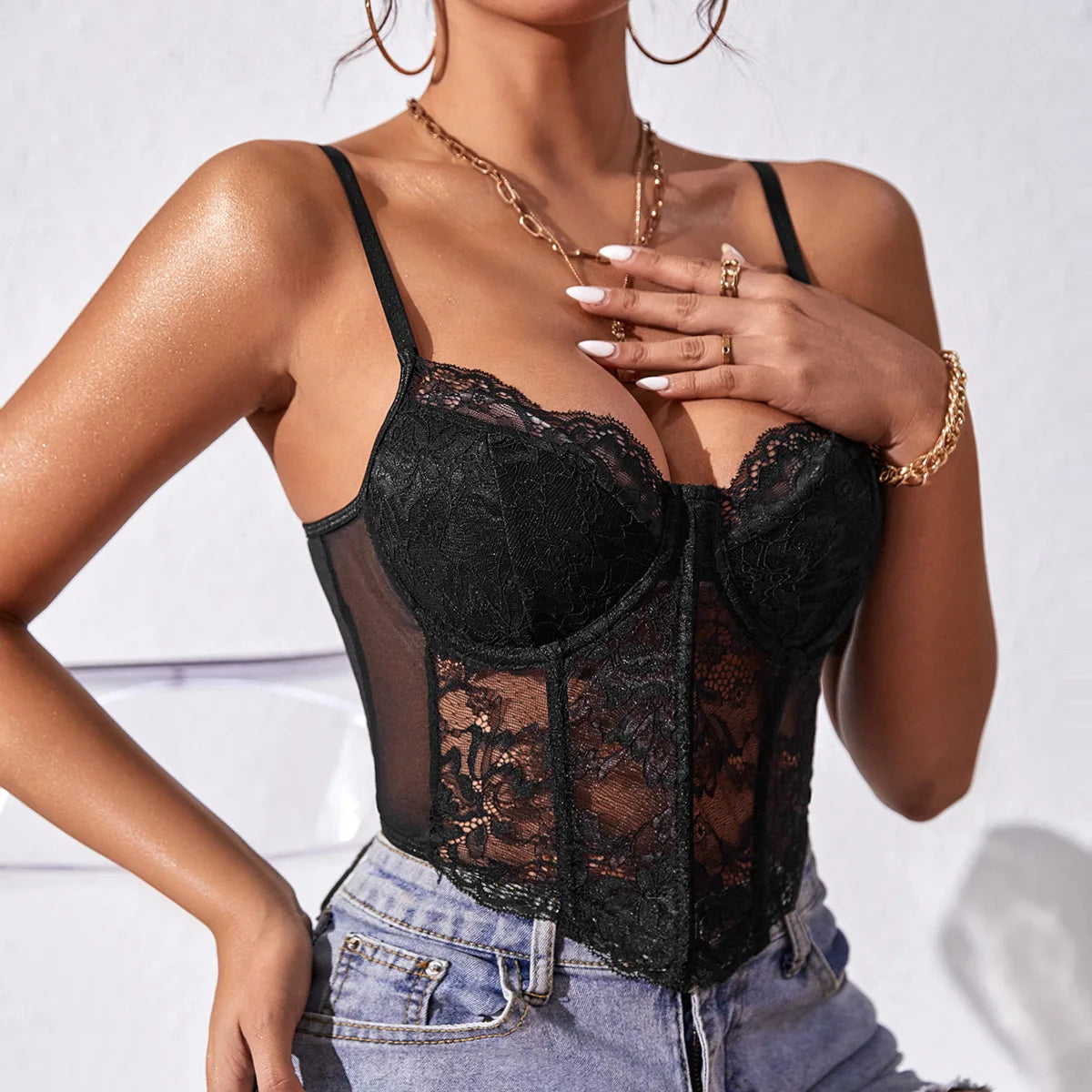FRENCH HOTTIE CORSET TOP