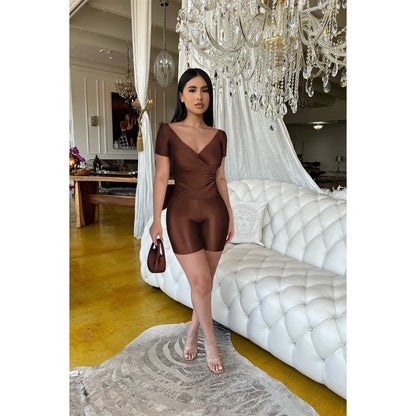 SHEER SATIN 2 PIECE SET