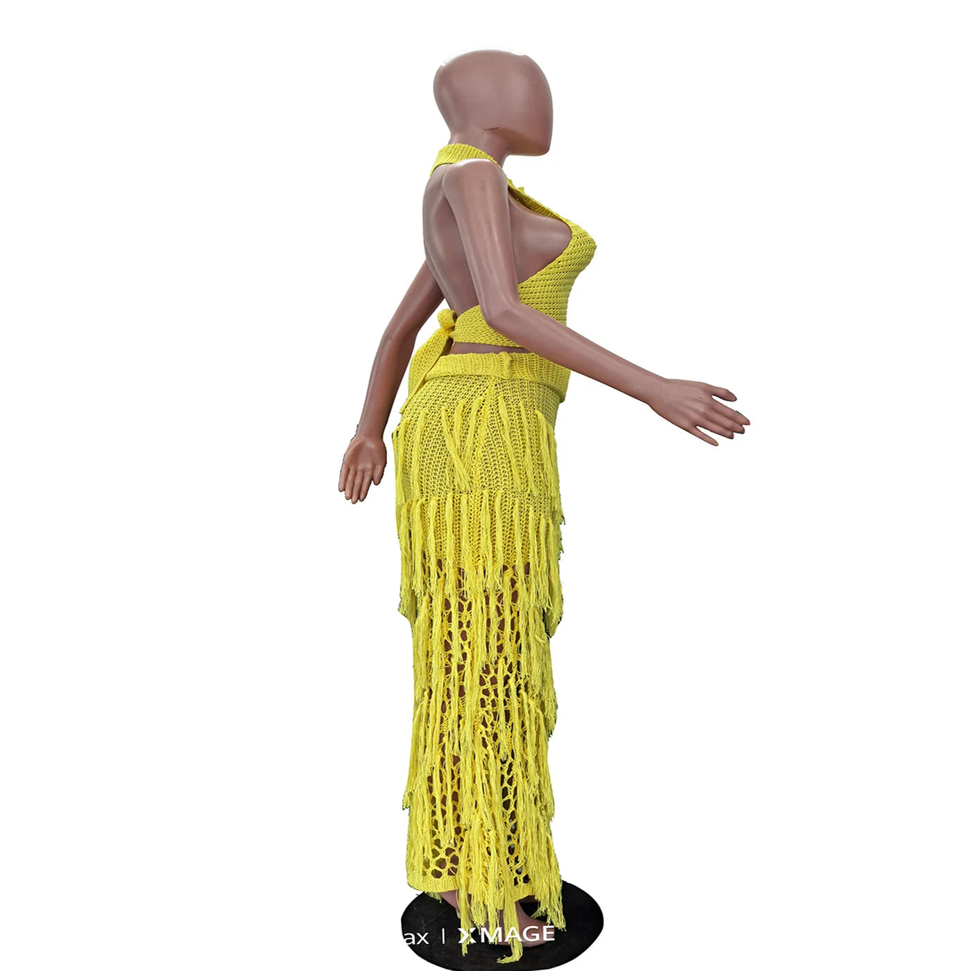 TASSEL PATCHWORK 2 PIECE SET