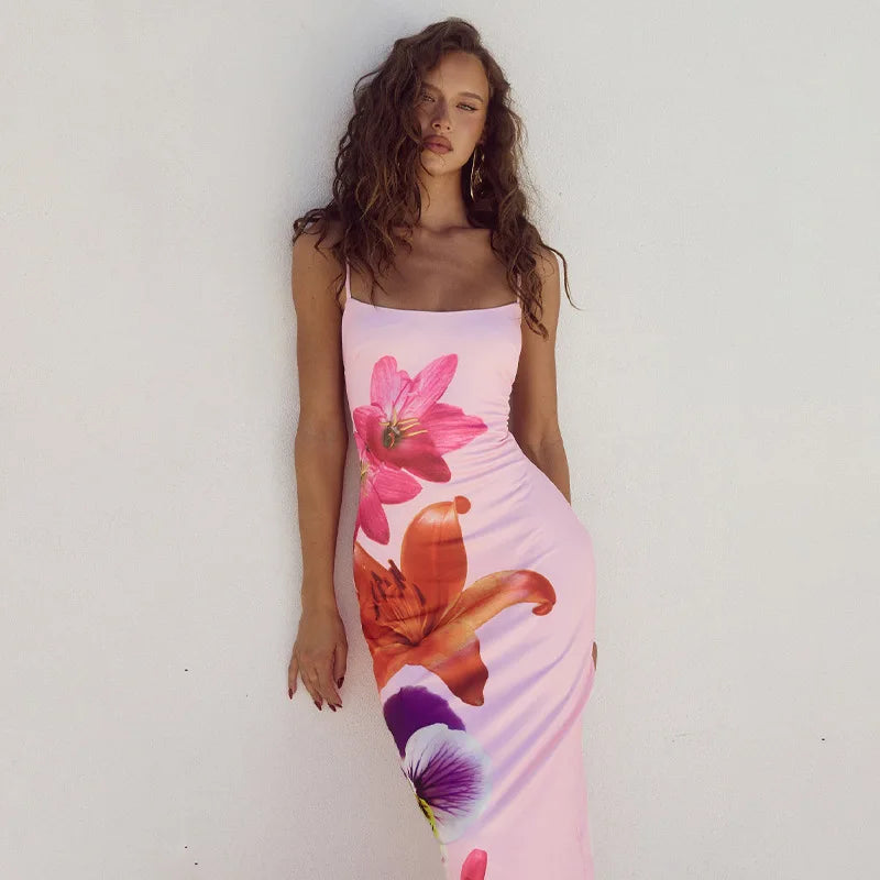 ELEGANT FLORAL DRESS