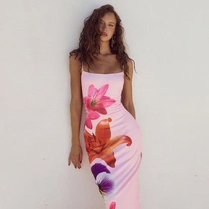 ELEGANT FLORAL DRESS