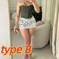 OFF SHOULDER CORSET 2- PIECE SET