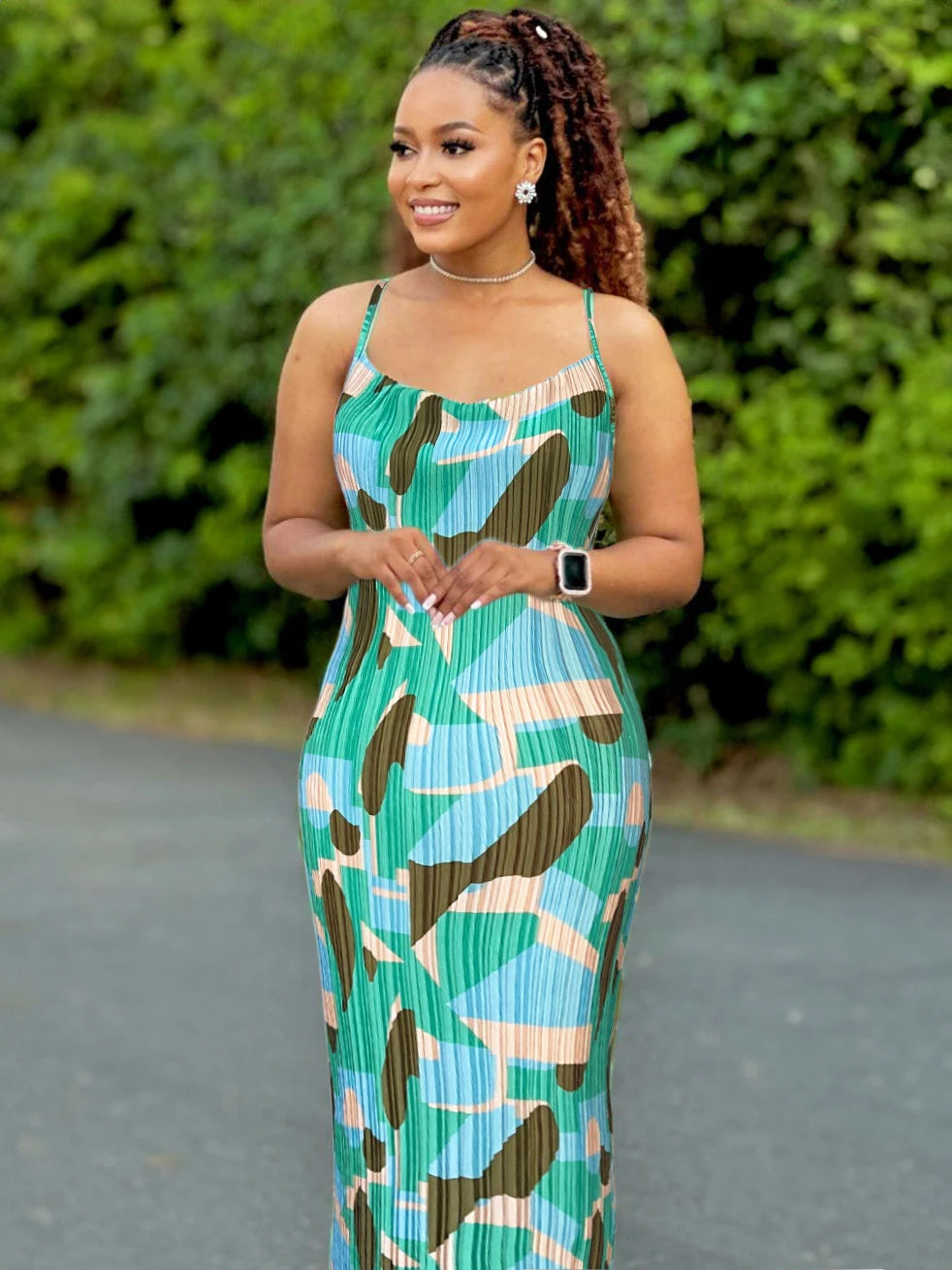 SWEETIE TYE DYE MAXI DRESS