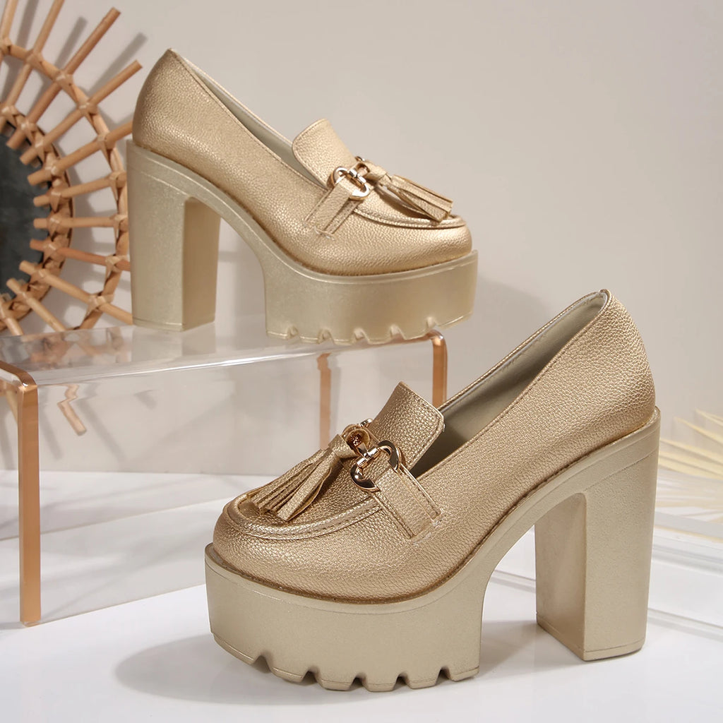 Mary Jane Chunky Heels