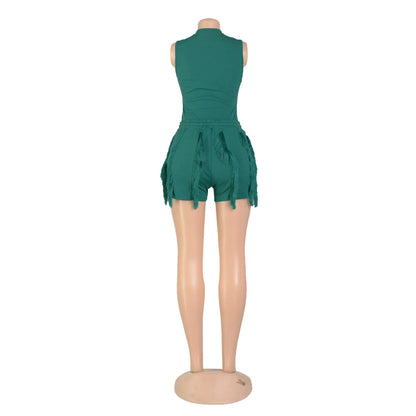 TASSEL SHORT SET