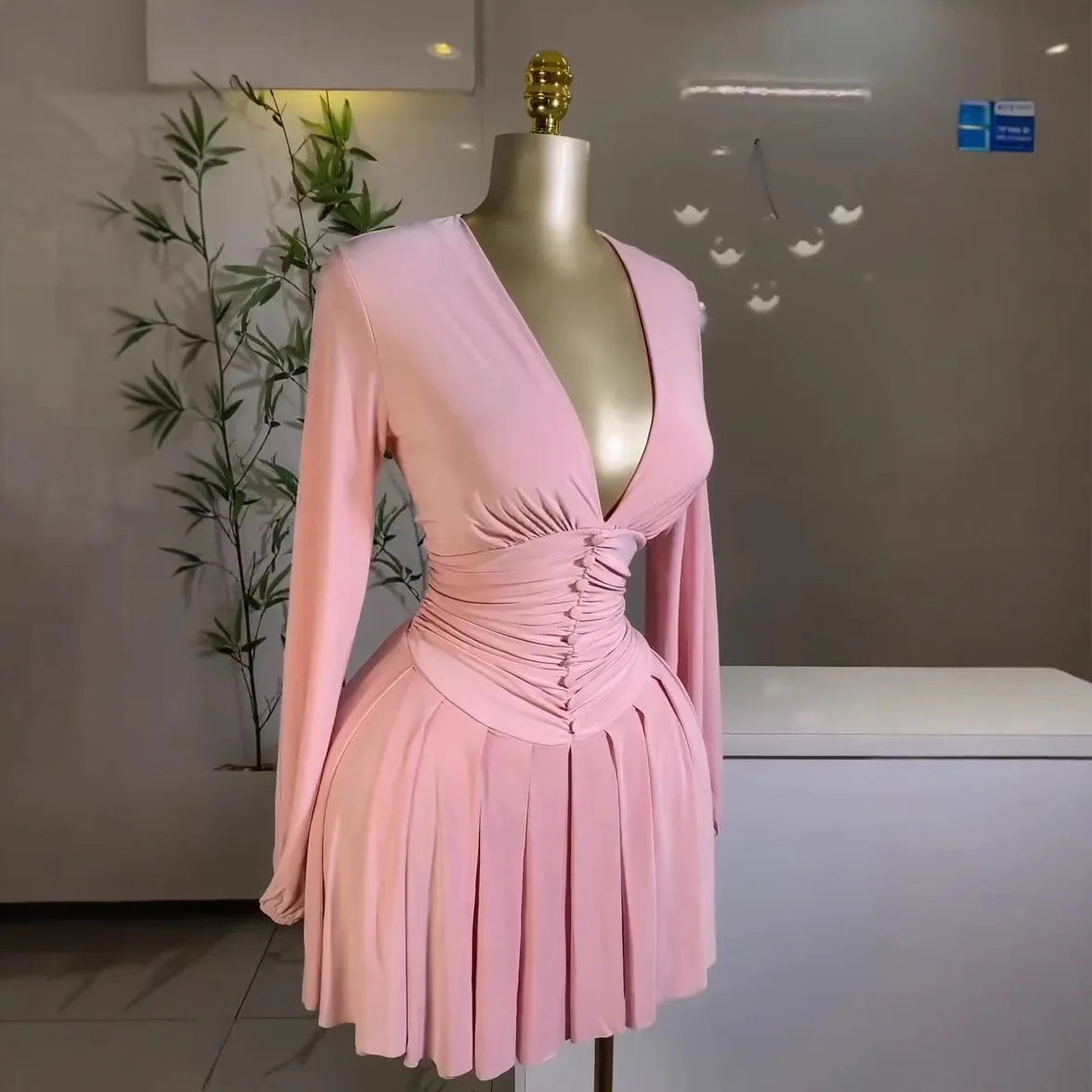 LOVE AT FIRST SITE VNECK DRESS