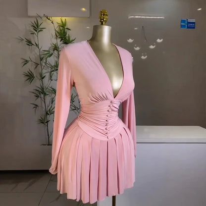 LOVE AT FIRST SITE VNECK DRESS