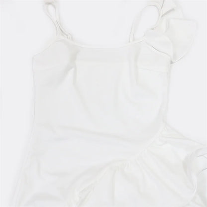 BODYCON TIERED RUFFLE DRESS